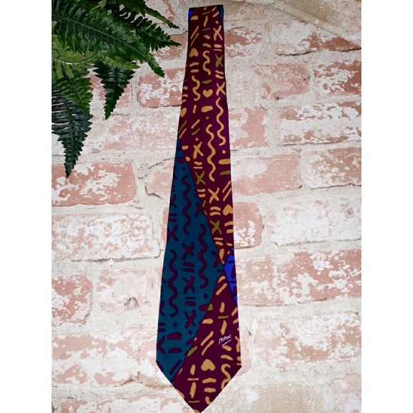 Neomax by Peter Max Silk Graphic Print Tie - Picture 15 of 15